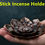 Thumbnail: 4 Beautiful Alloy Incense Burners, Stick Holder, Buddhism Lotus, Incense Plates