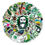 Thumbnail: 50PCS, Weed Leaves, Spoof Characters, Graffiti Art Stickers, Waterproof Stickers