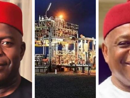 Governance is a Continuation As Otti Applauds Orji Kalu’s Role In Geometric Power Plant Success