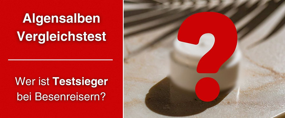 Algensalben Vergleich