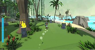 Neurofeedback Spiel, EEG Training, Pirat, Insel, PirateIsland