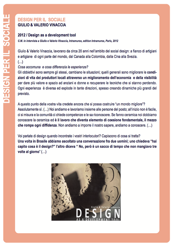 DESIGN PER IL SOCIALE GIULIO E VALERIO V
