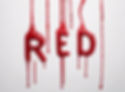 red in blood painting