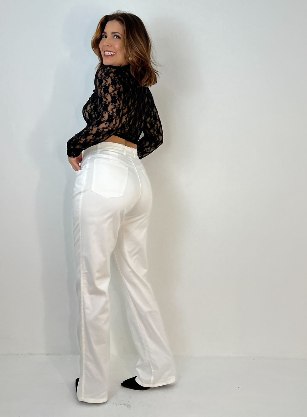 Miniatura: Calça Branca