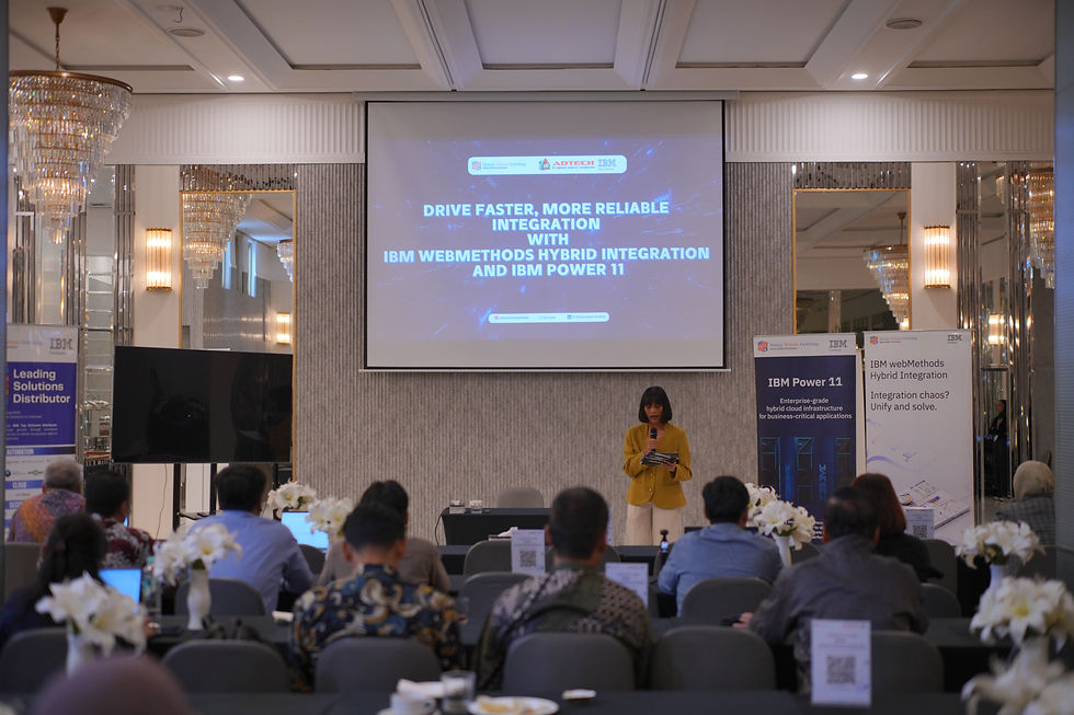 Sinergi Wahana Gemilang Perkuat Ekosistem Integrasi Hybrid IBM melalui Forum Bersama ADTECH