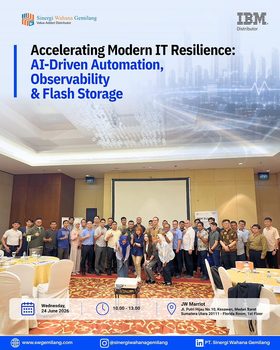 Accelerating Modern IT Resilience dengan Solusi IBM