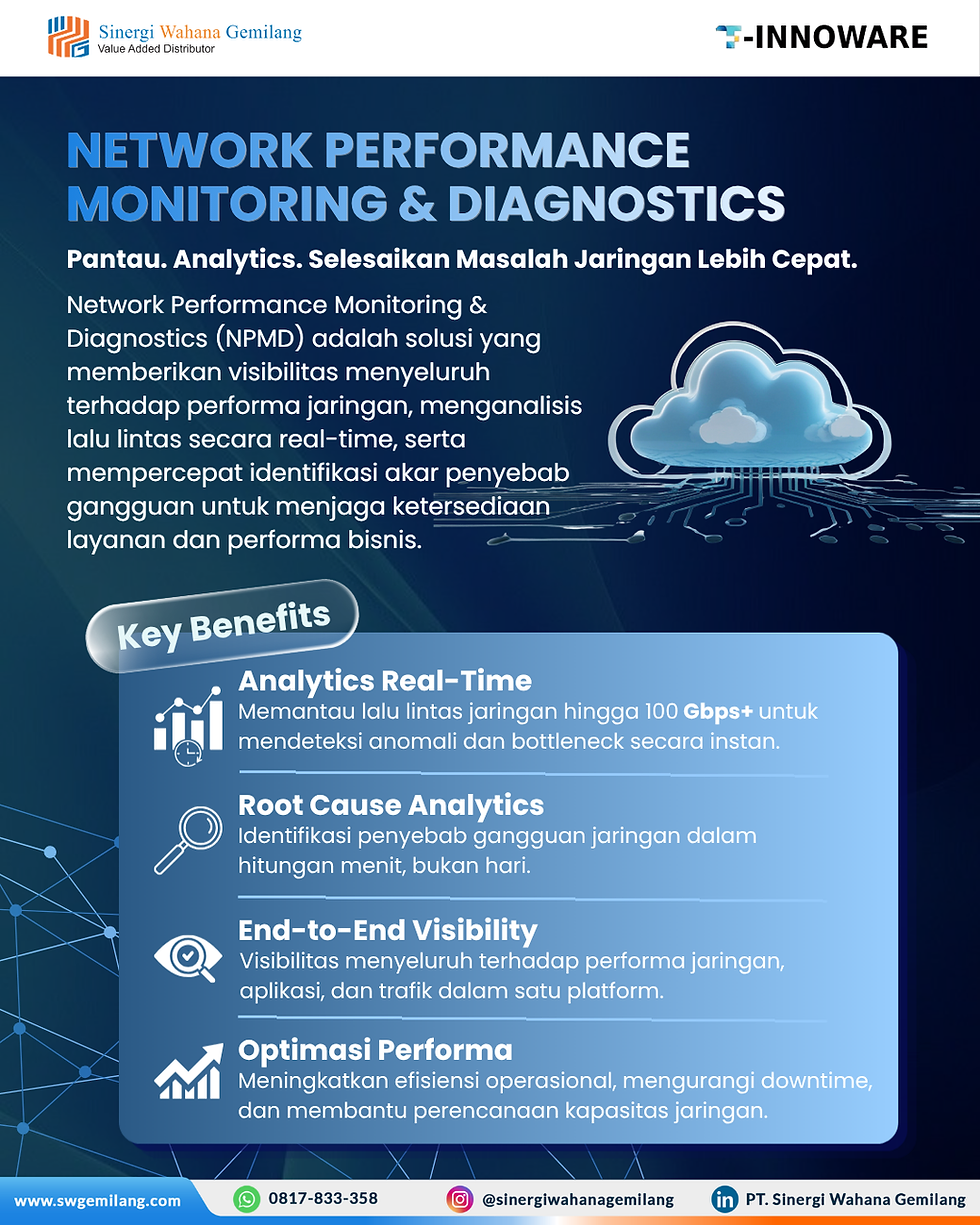 Accelerate Network Issue Identification with Network Performance Monitoring & Diagnostics (NPMD)
