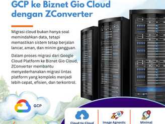 GCP Migration to Biznet Gio Cloud
