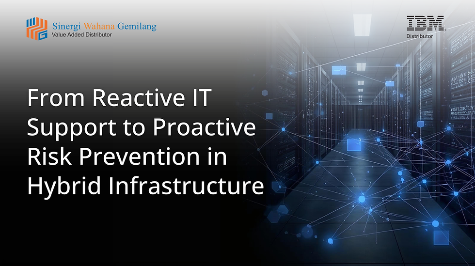From Reactive IT Support to Proactive Risk Prevention in Hybrid Infrastructure