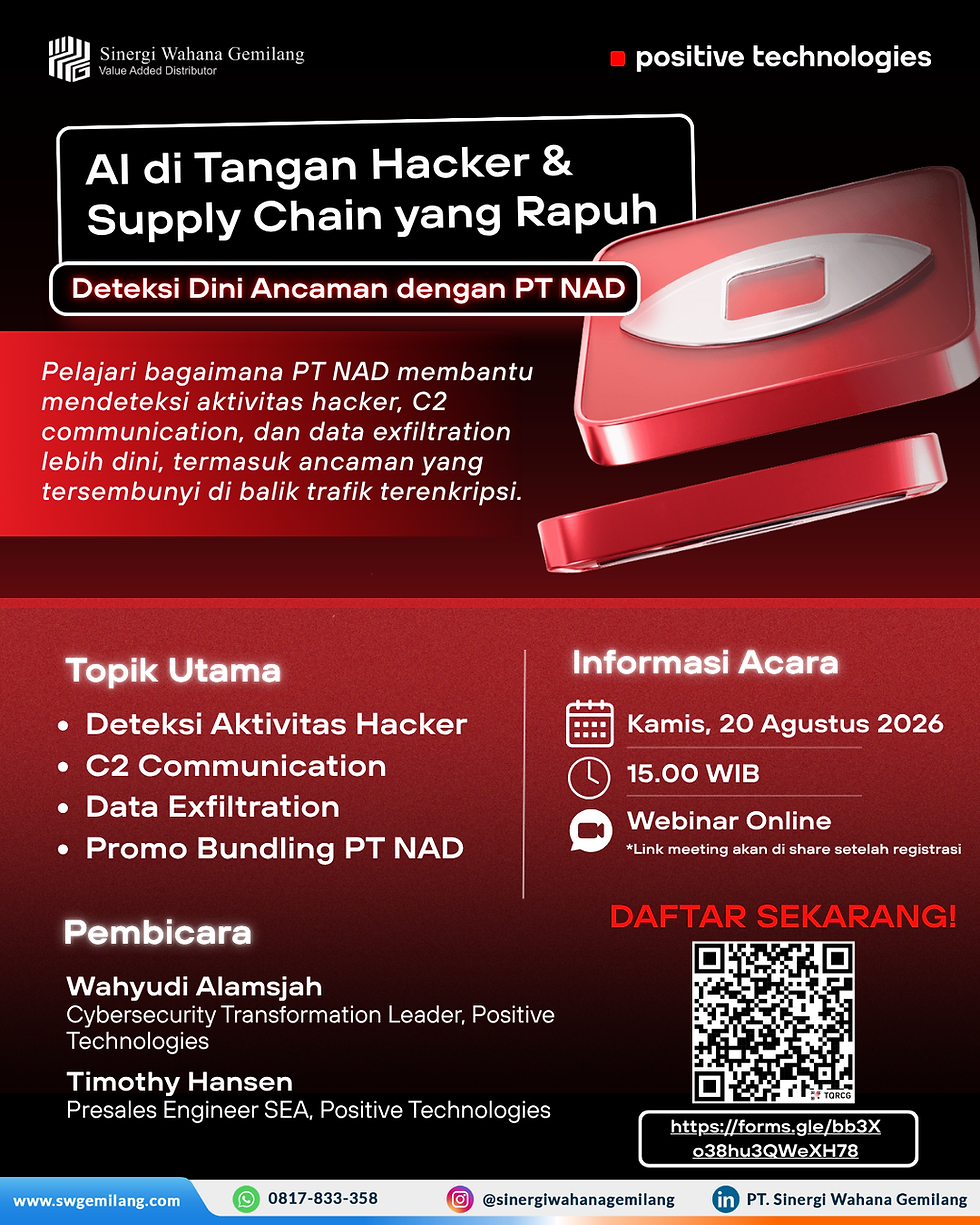 AI di Tangan Hacker & Supply Chain yang Rapuh: Deteksi Dini Ancaman dengan PT NAD