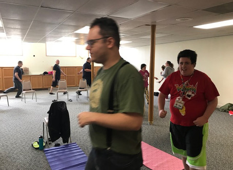 Adaptive Yogaaaaaa Class Click Here For Pics!! :)
