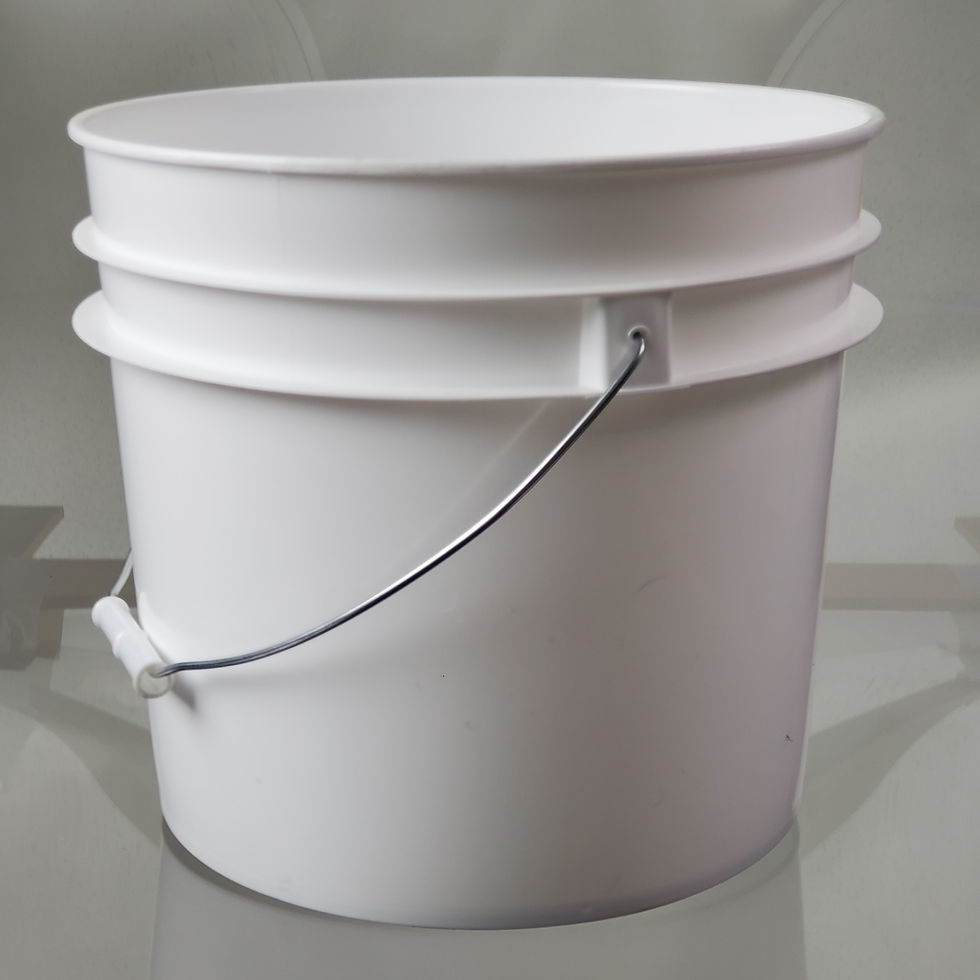 Thumbnail: DKM Mfg. | Light Weight 3.5 Gallon Plastic Pail