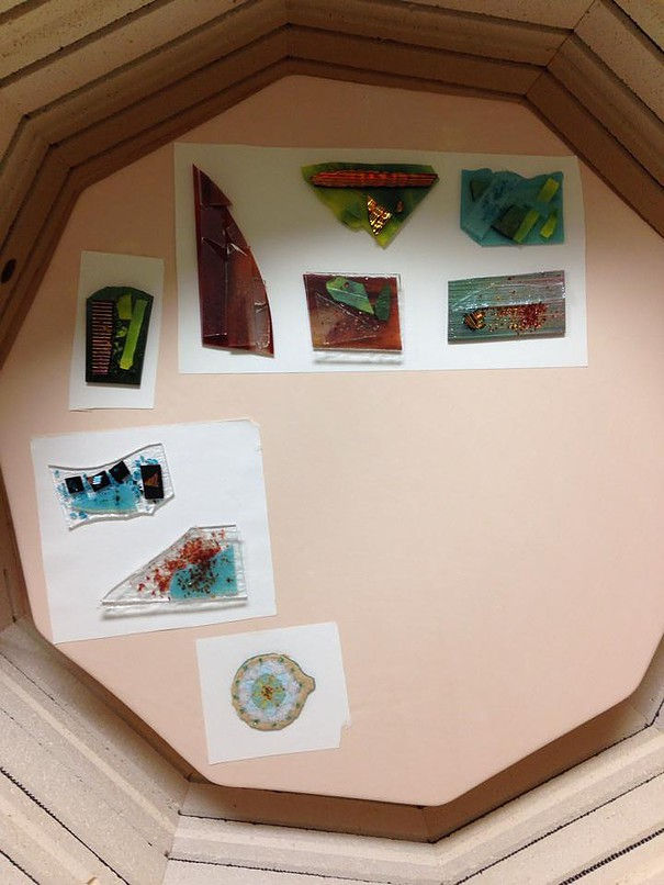 Fused Glass Pendants