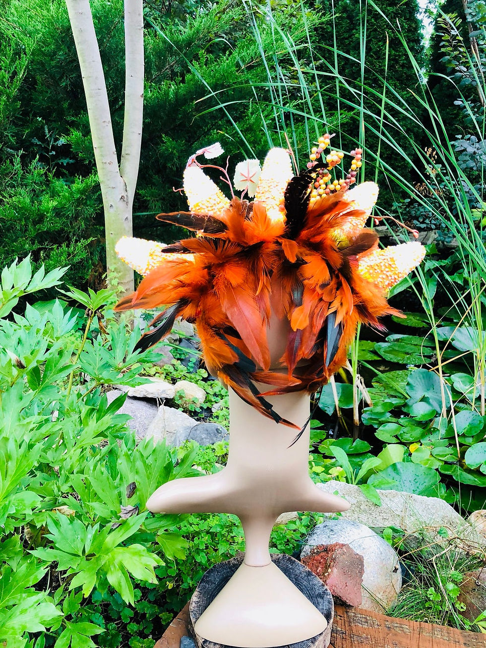 Thumbnail: Spooky Candy Cane Halloween Headdress