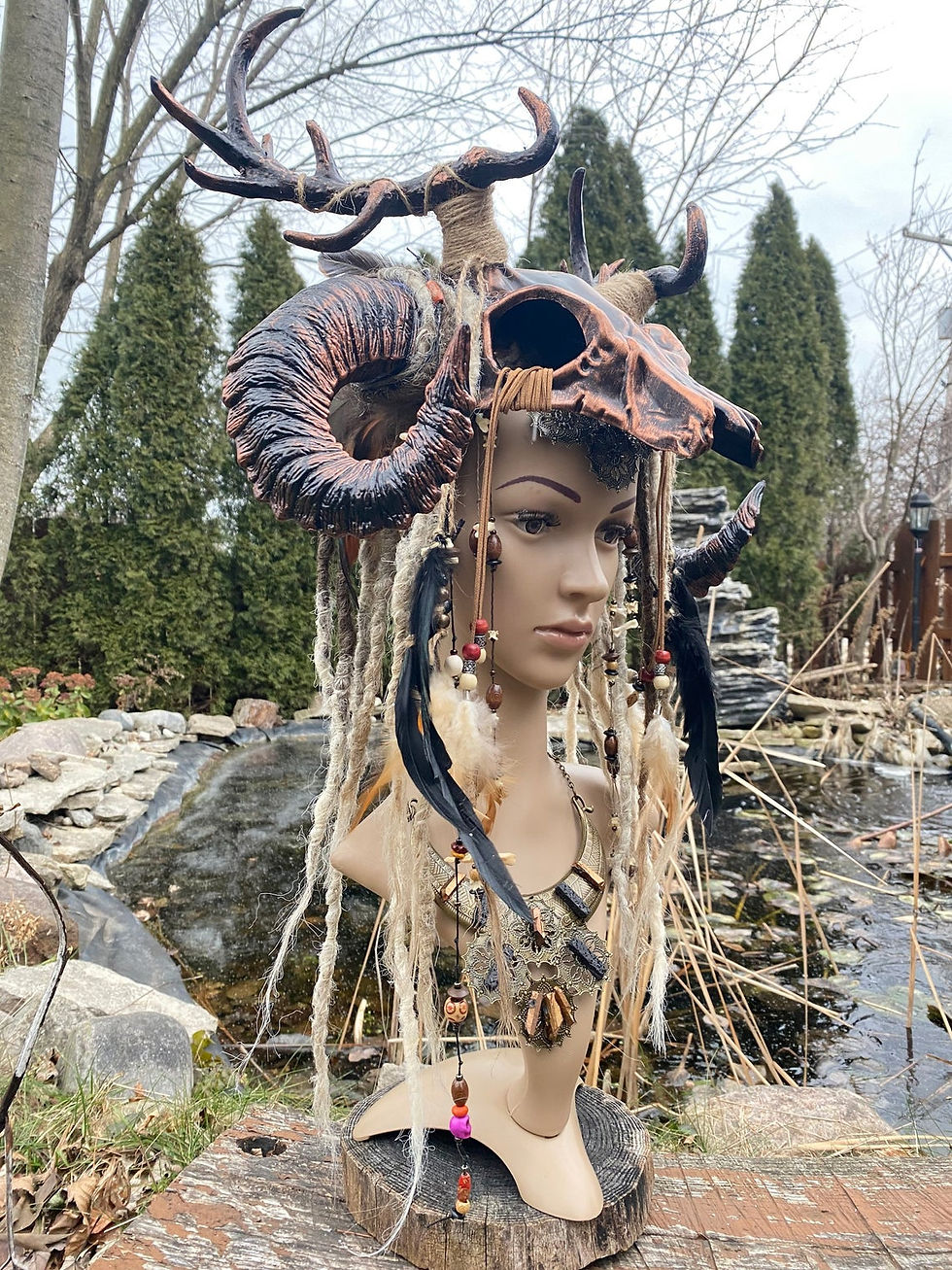 Thumbnail: Voodoo Priestess Headdress