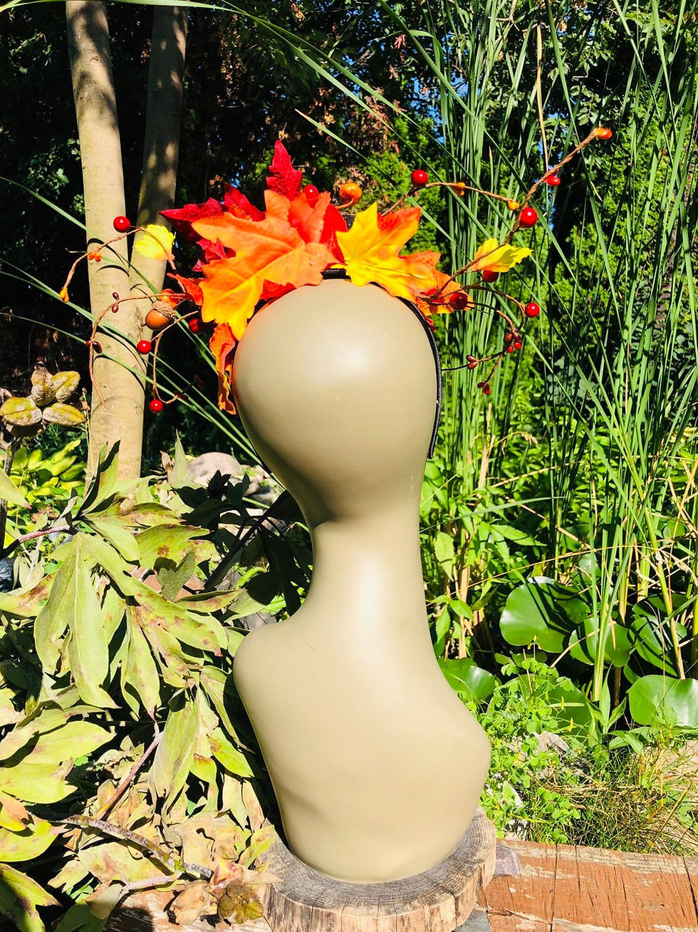 Thumbnail: Fall Pumpkin Halloween Headdress