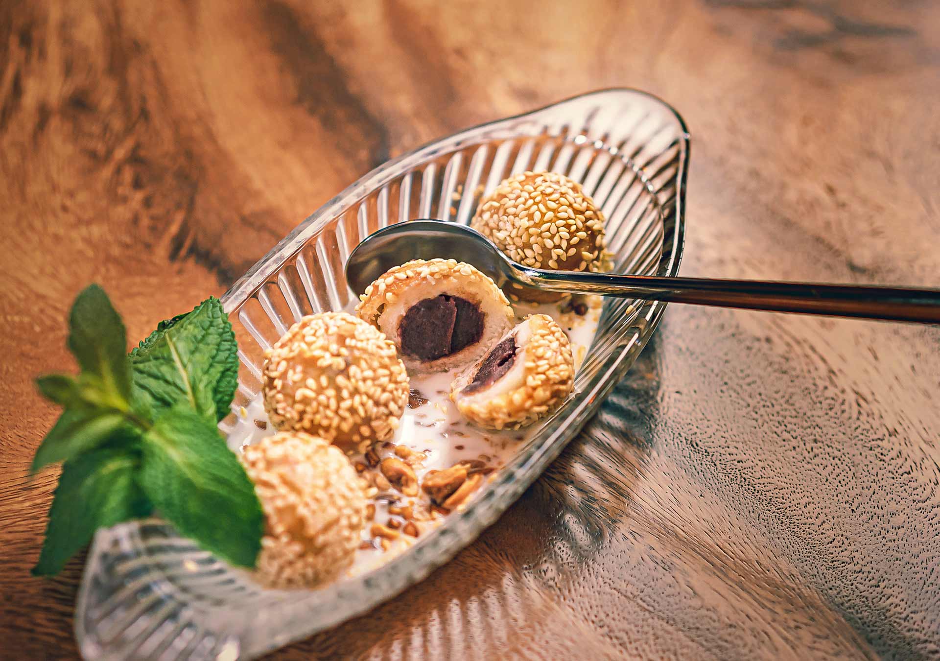 Arranged Food and Objects