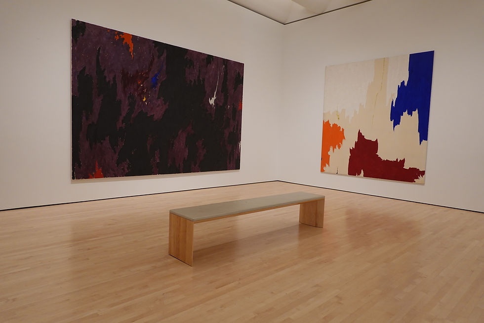 Visiting the Abstract Expression Collection at SFMOMA
