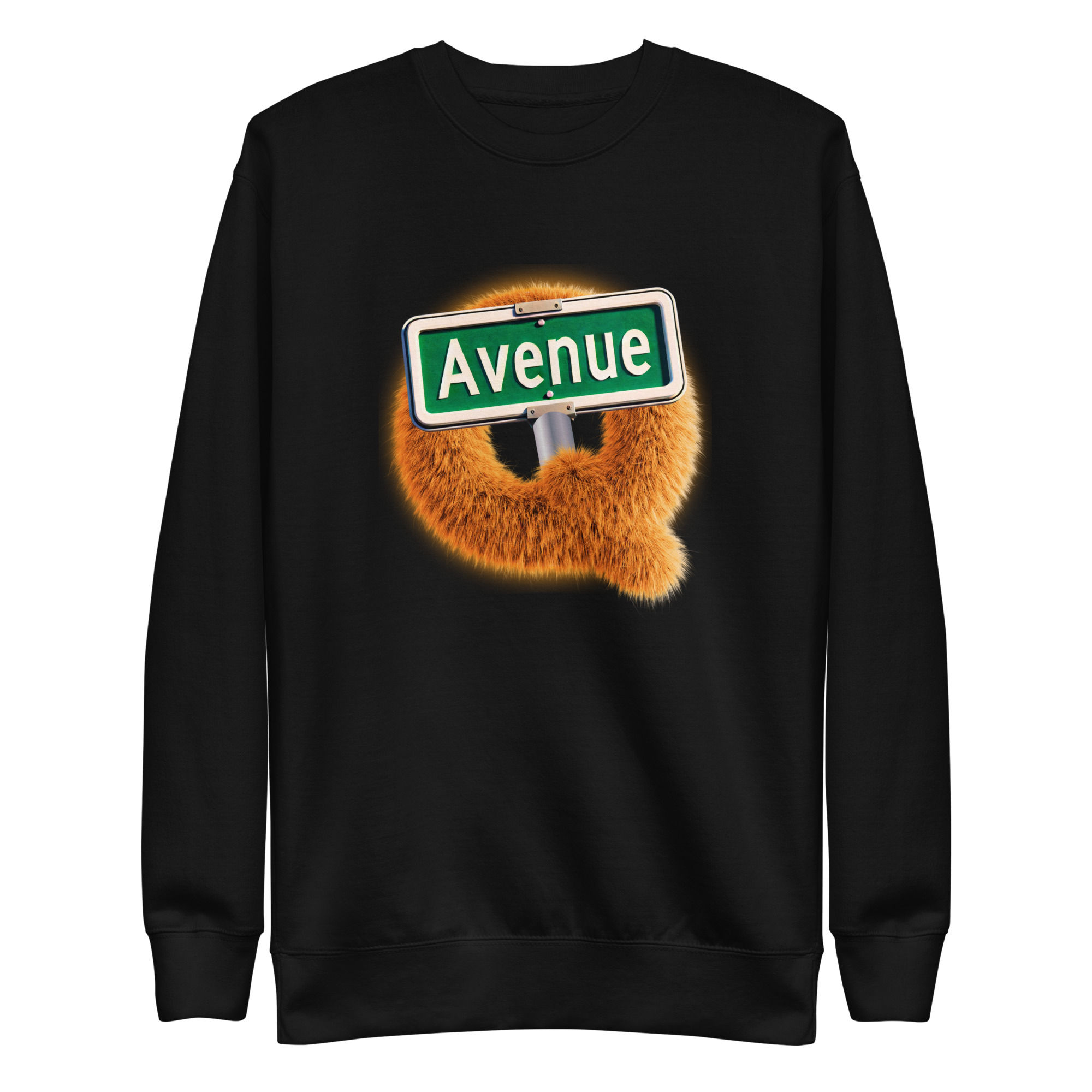 Ave Q Logo Unisex Premium Sweatshirt