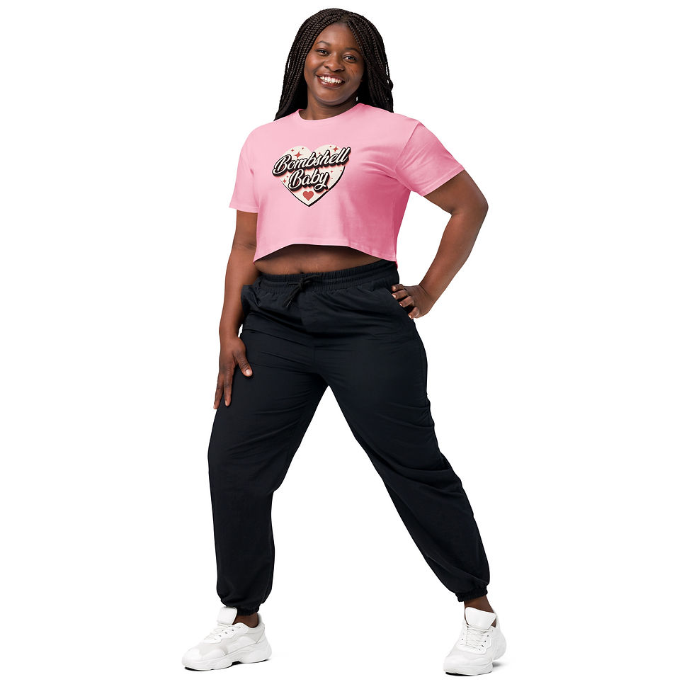 Thumbnail: Bombshell Baby Women’s crop top