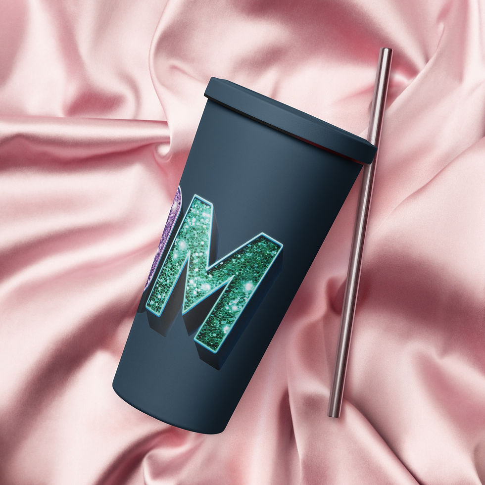 Thumbnail: PROM - Insulated tumbler with a straw