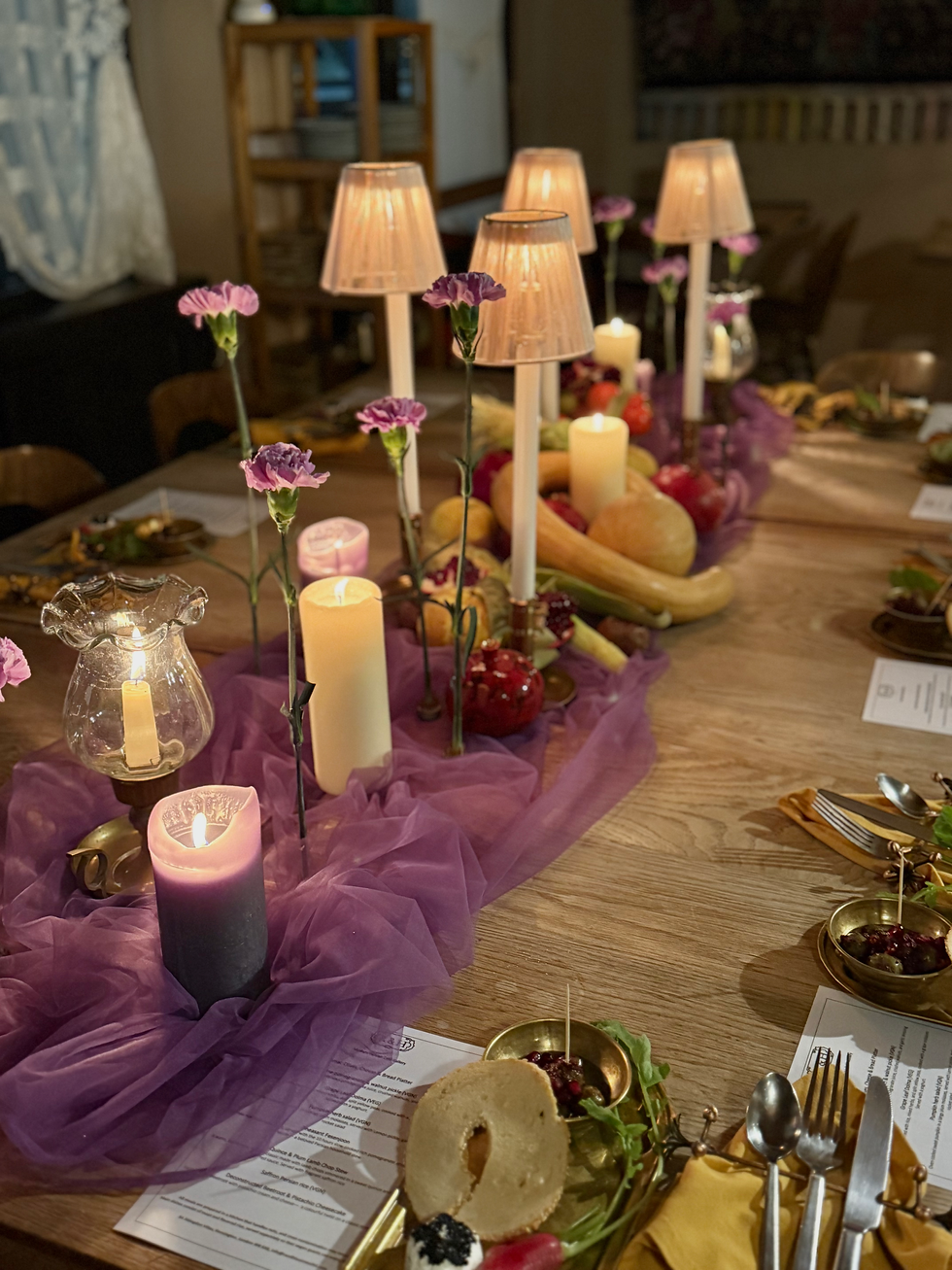 West London Supper Club – An Intimate Night of Food, Art & Community