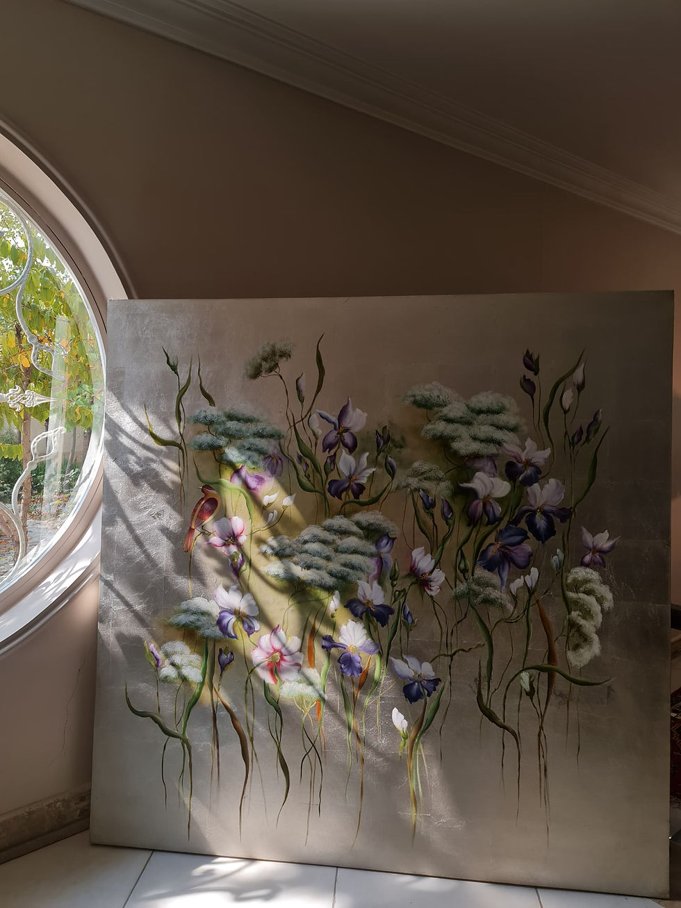 Thumbnail: A stunning lily-inspired artwork filled with gentle, flowing colors and serene elegance.