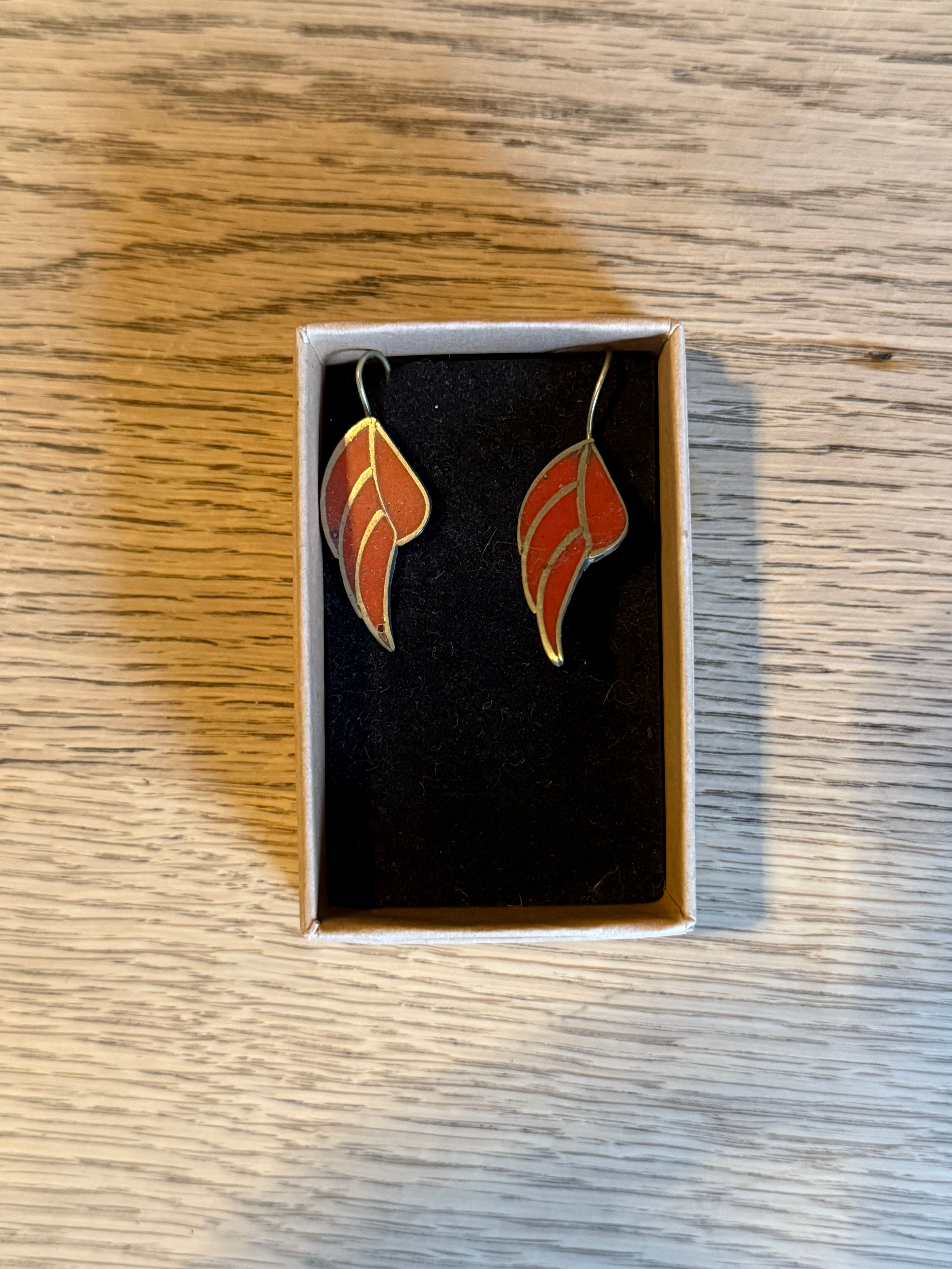 Wings Earrings (Red Or Green)