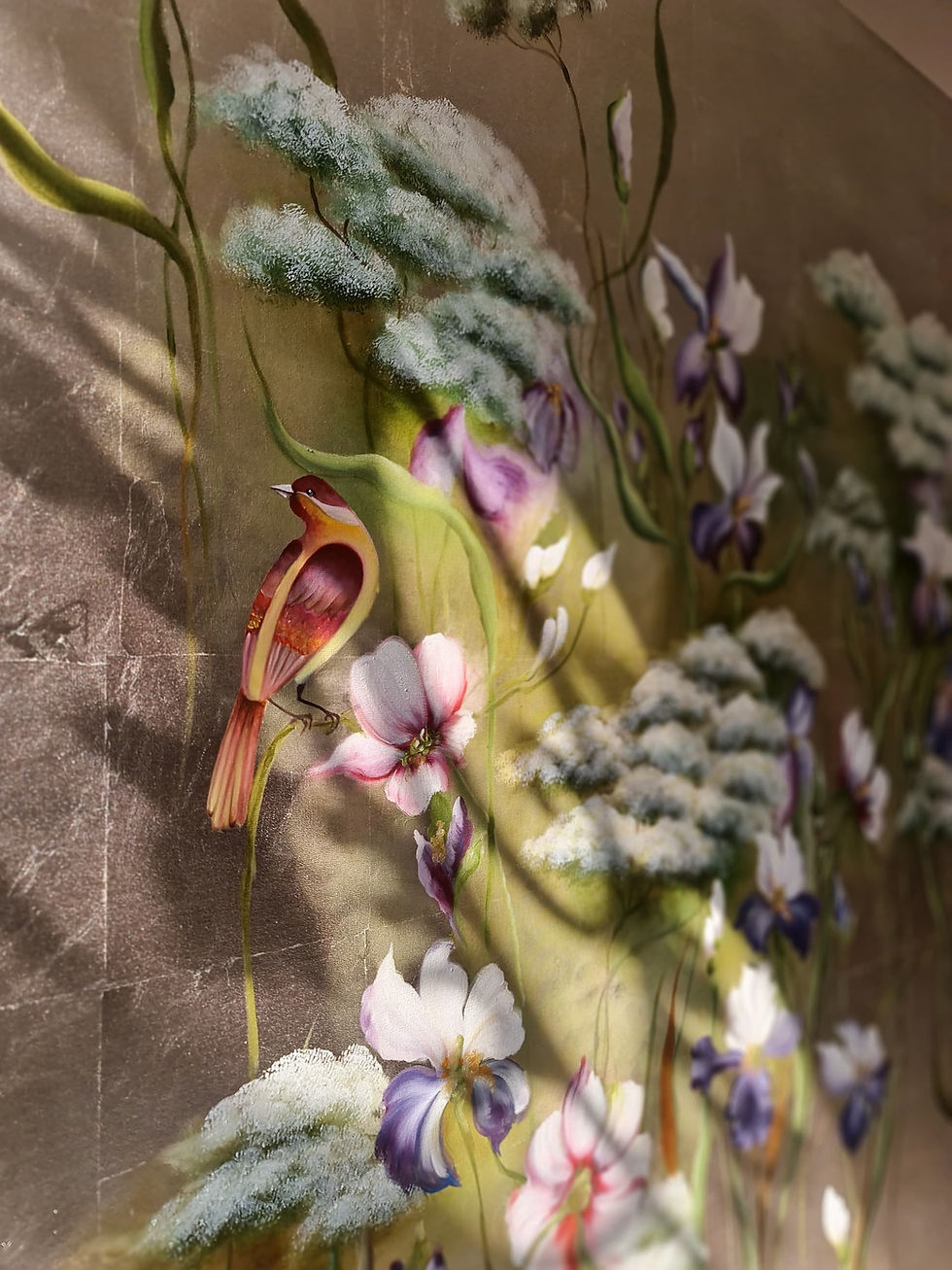 Miniature : Lily of Grace art piece capturing the soft beauty of lilies in a calming composition.