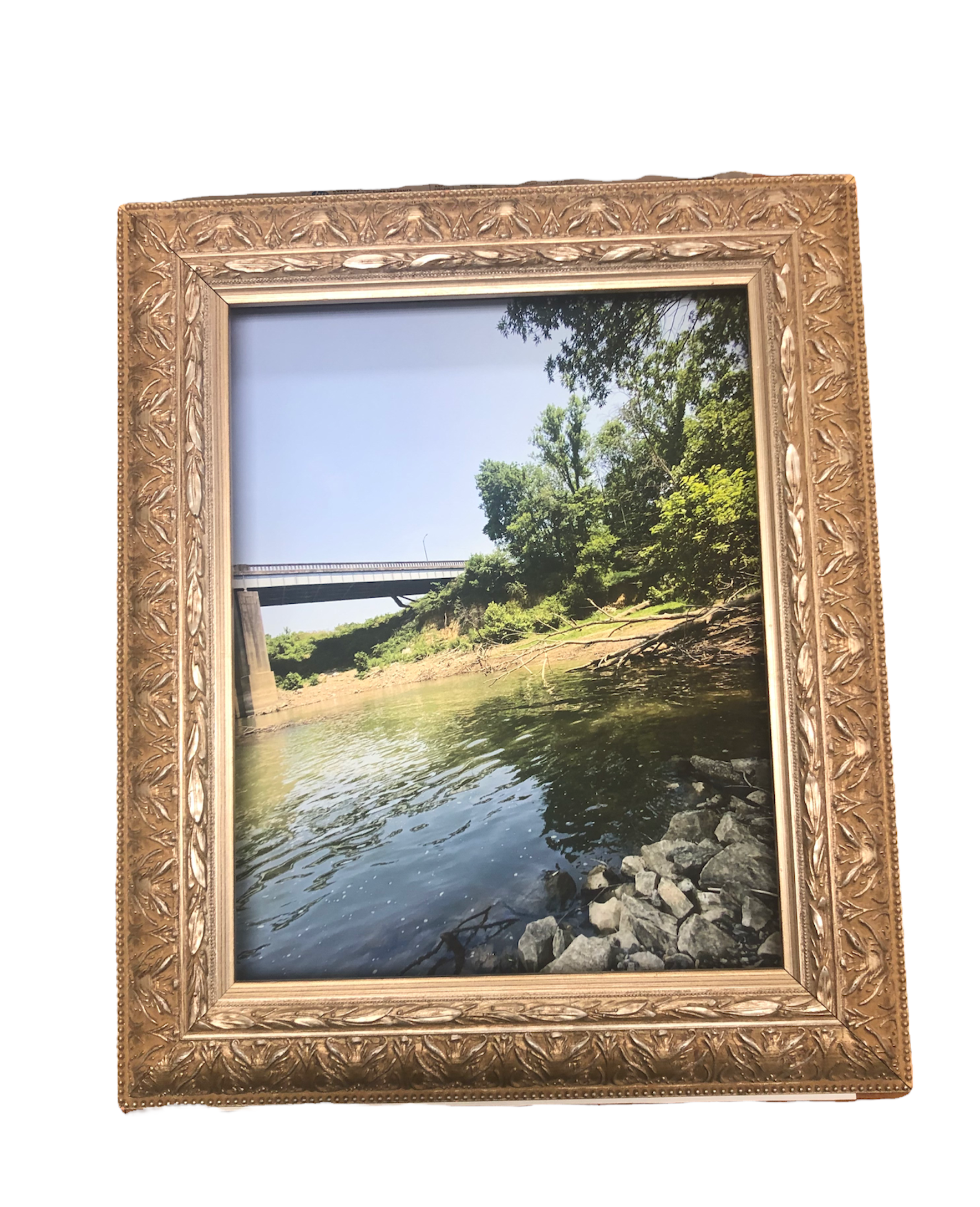 Antique Frames with Complementary Canvas Print