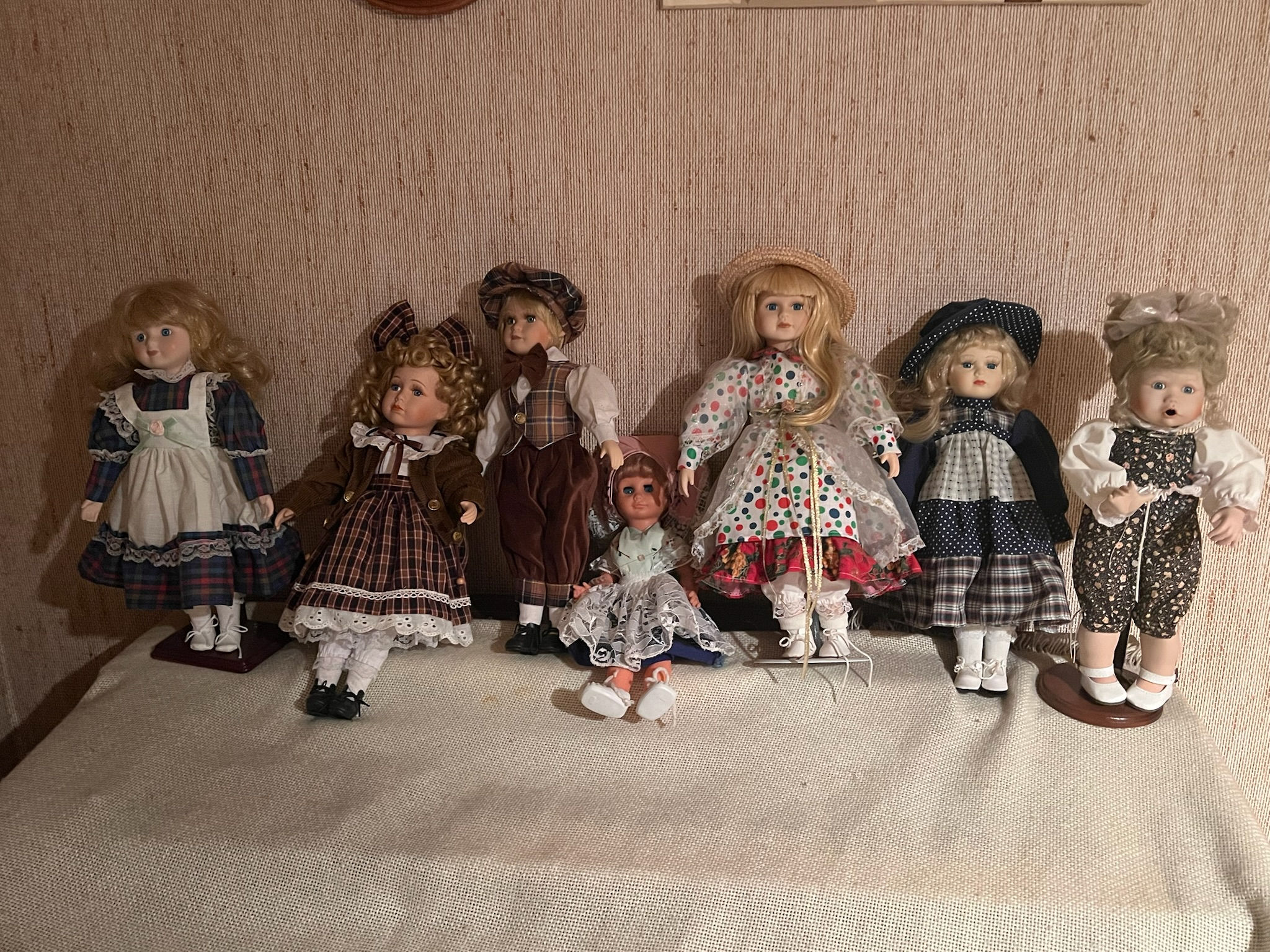 Porzellan Puppen Sammlung,antikes Spielzeug