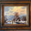 Miniaturbild: 2x Winterlandschaft Ölgemälde gleicher Künstler