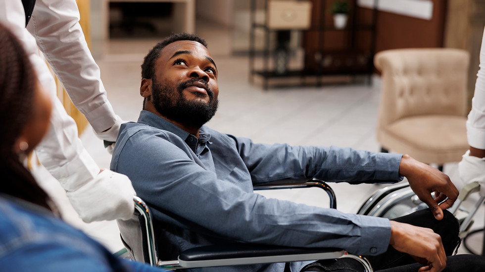 happy-young-african-american-man-using-wheelchair-travel-receiving-help-assistance-wheelch