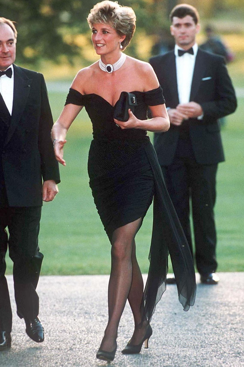 Meredith curated the Christie’s sale of Princess Diana’s gowns. (London Standard)