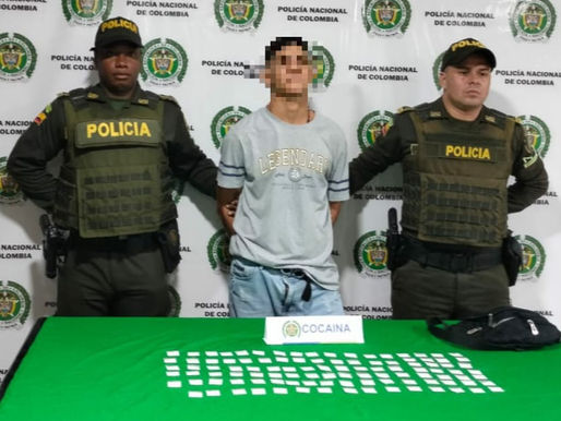 Policía Atlántico captura a traficantes de drogas