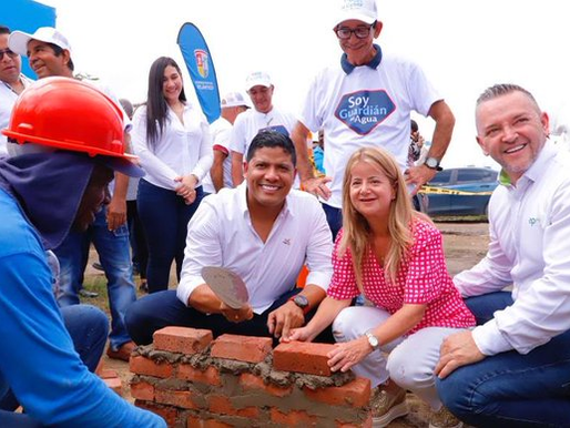 Mejora del suministro de agua en Malambo: Gobernación del Atlántico inicia construcción de tanques