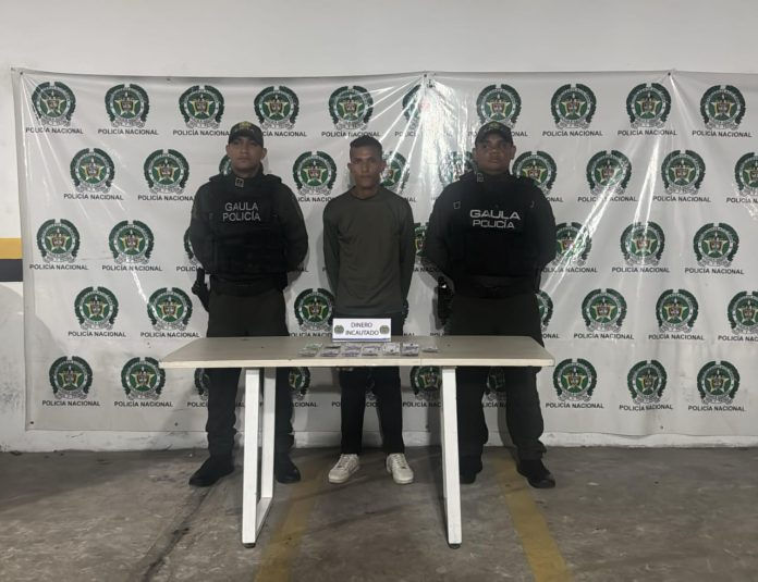 Capturado falso integrante de “Los Pepes” cuando recibía pago extorsivo en el barrio San Martín