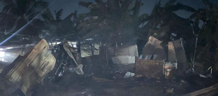 Incendio en Villa Caracas deja nueve viviendas destruidas en el suroccidente de Barranquilla
