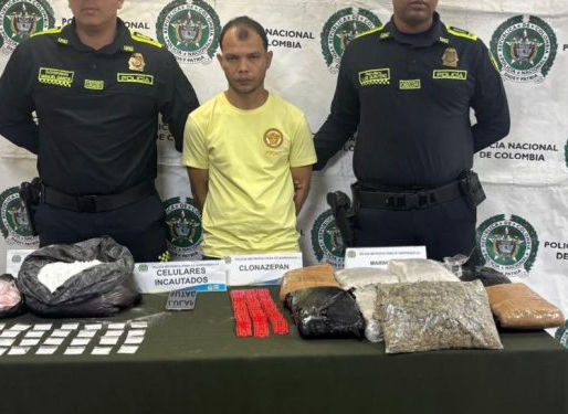 Capturan a presunto miembro de Los Costeños en operativo contra el microtráfico en Barranquilla