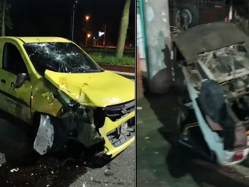 Grave Accidente de Tránsito en la Vía Aeropuerto Deja a Una Persona Herida