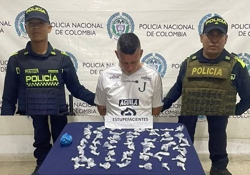 Capturan a presunto microtraficante en el barrio El Pasito: incautadas 98 dosis de droga