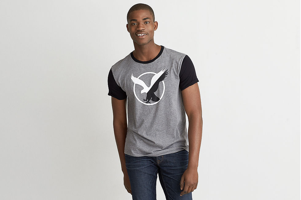 縮圖：American Eagle 短袖印花T恤