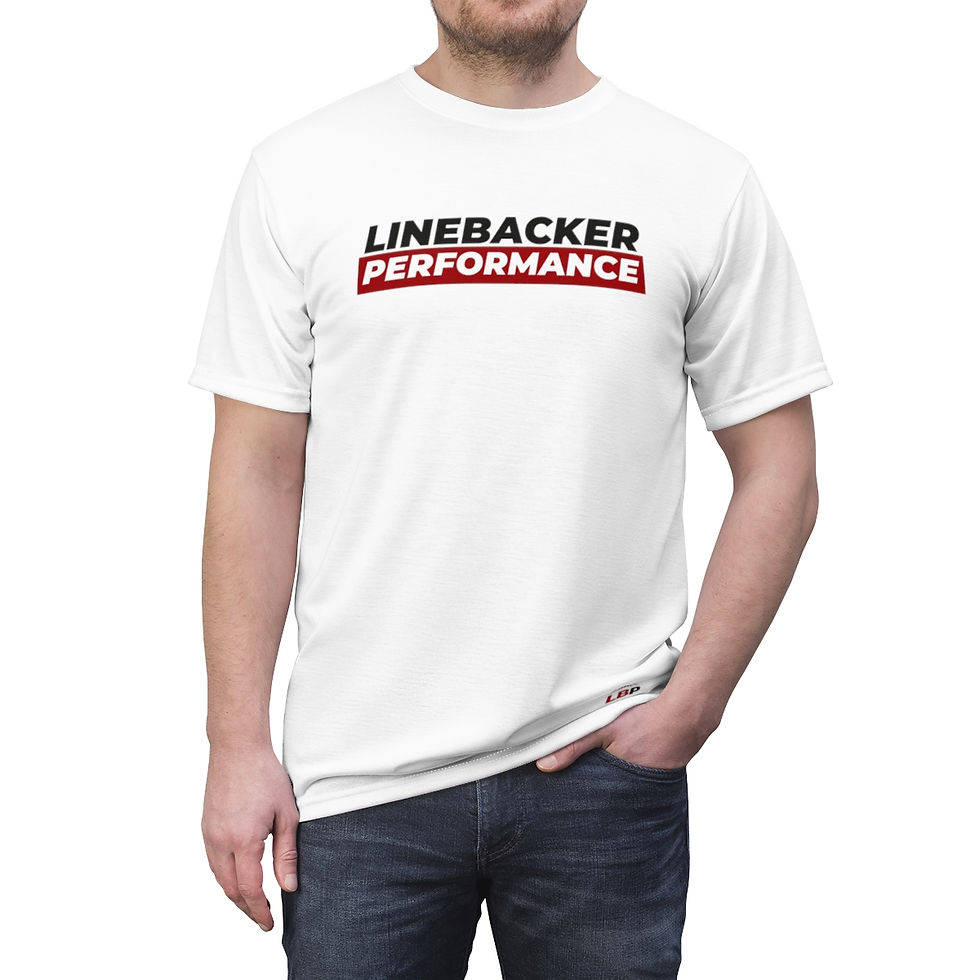 Thumbnail: Unisex LINEBACKER PERFORMANCE Cut & Sew Tee 