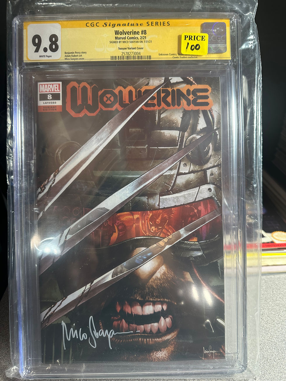 Wolverine #8 Signature Series CGC 9.8 | Billy
