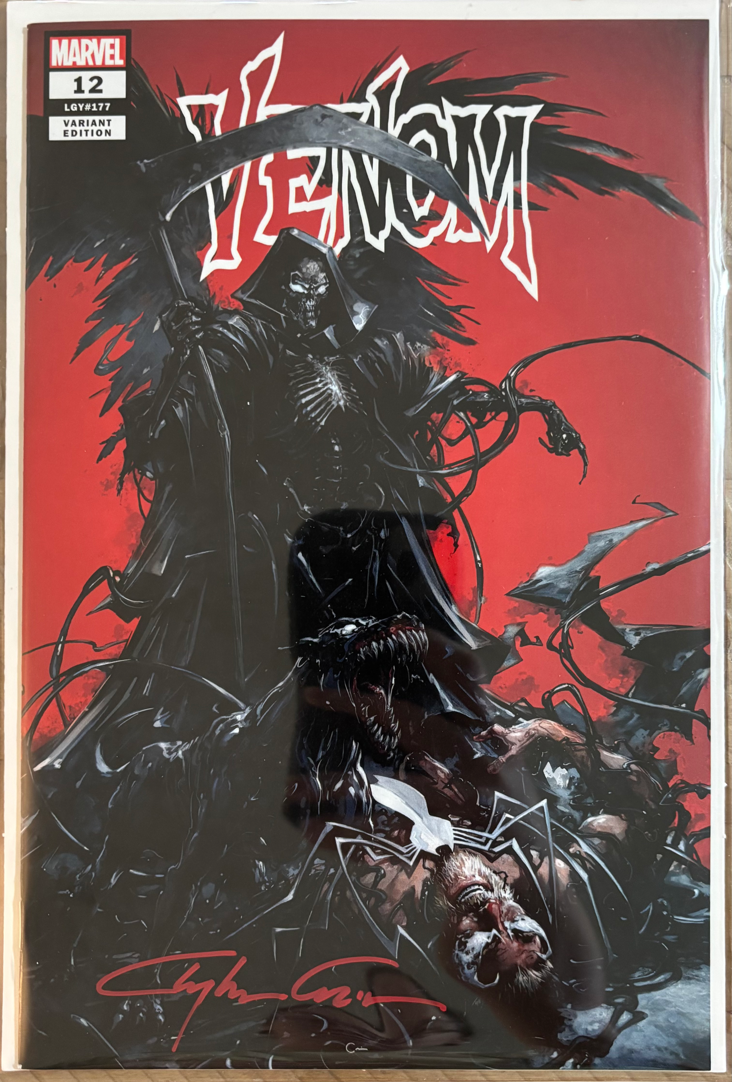 Venom #12 Signed