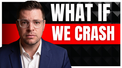 photo of Michael H Baker next to text that reads What If We Crash