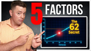 Michael pointing to a chart that says "The 62 Secret"