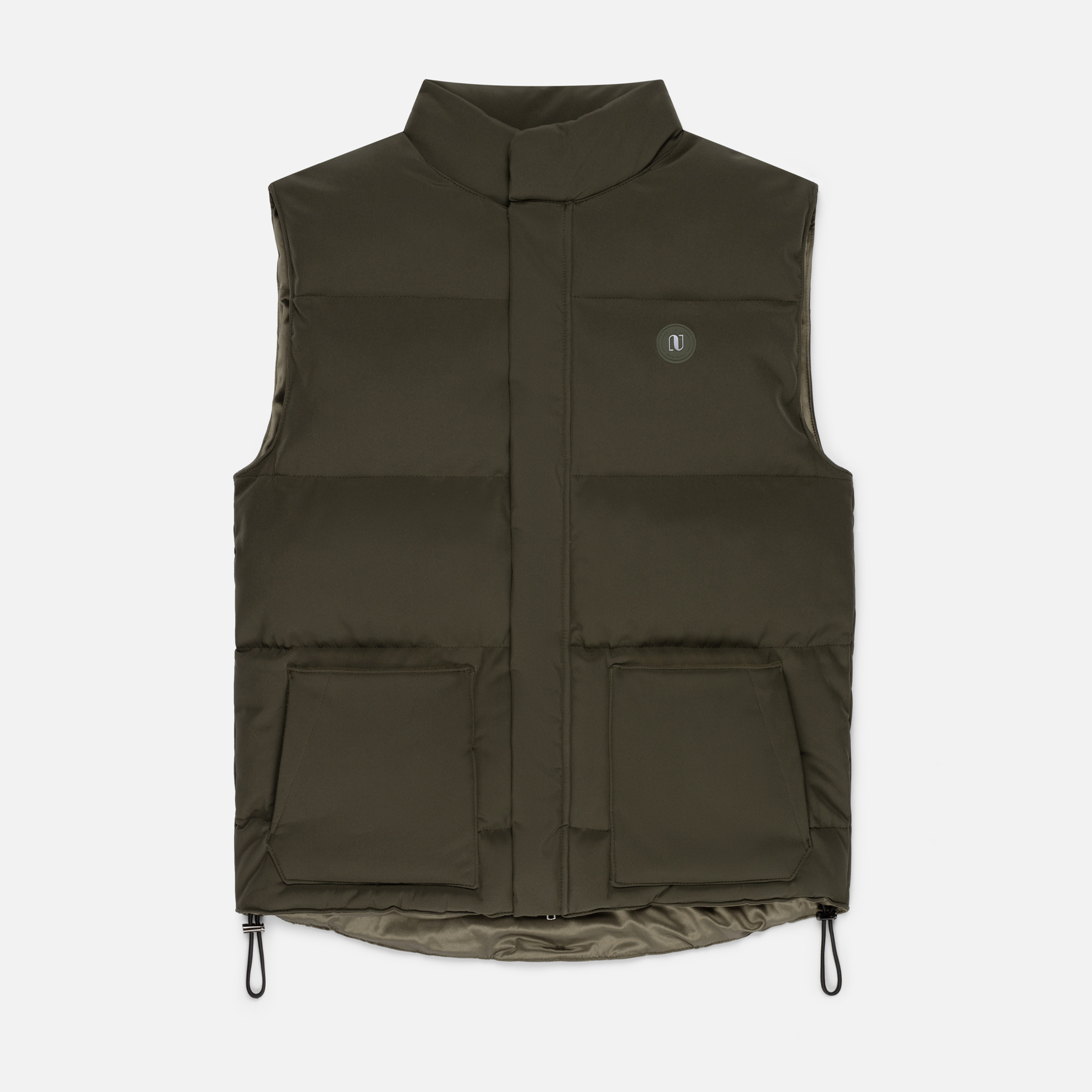Puffer Vest in green