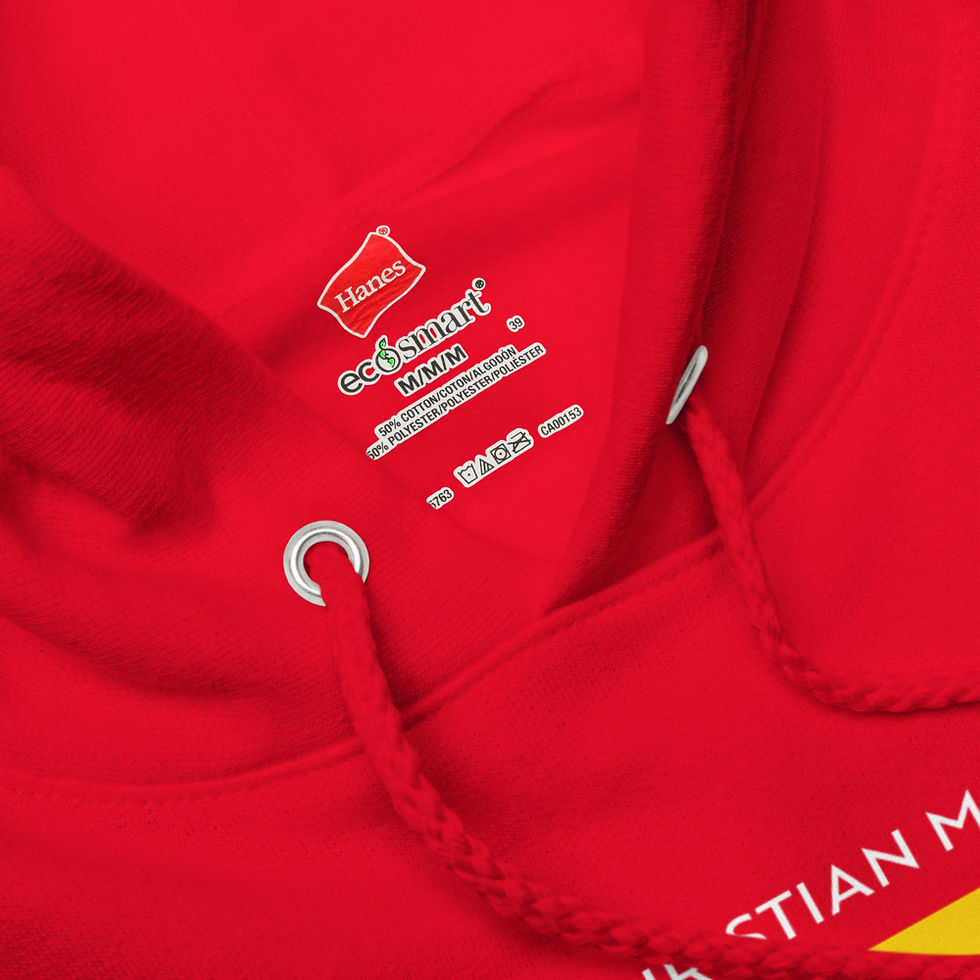 Thumbnail: Perfecting Saints Red Fleece Hoodie