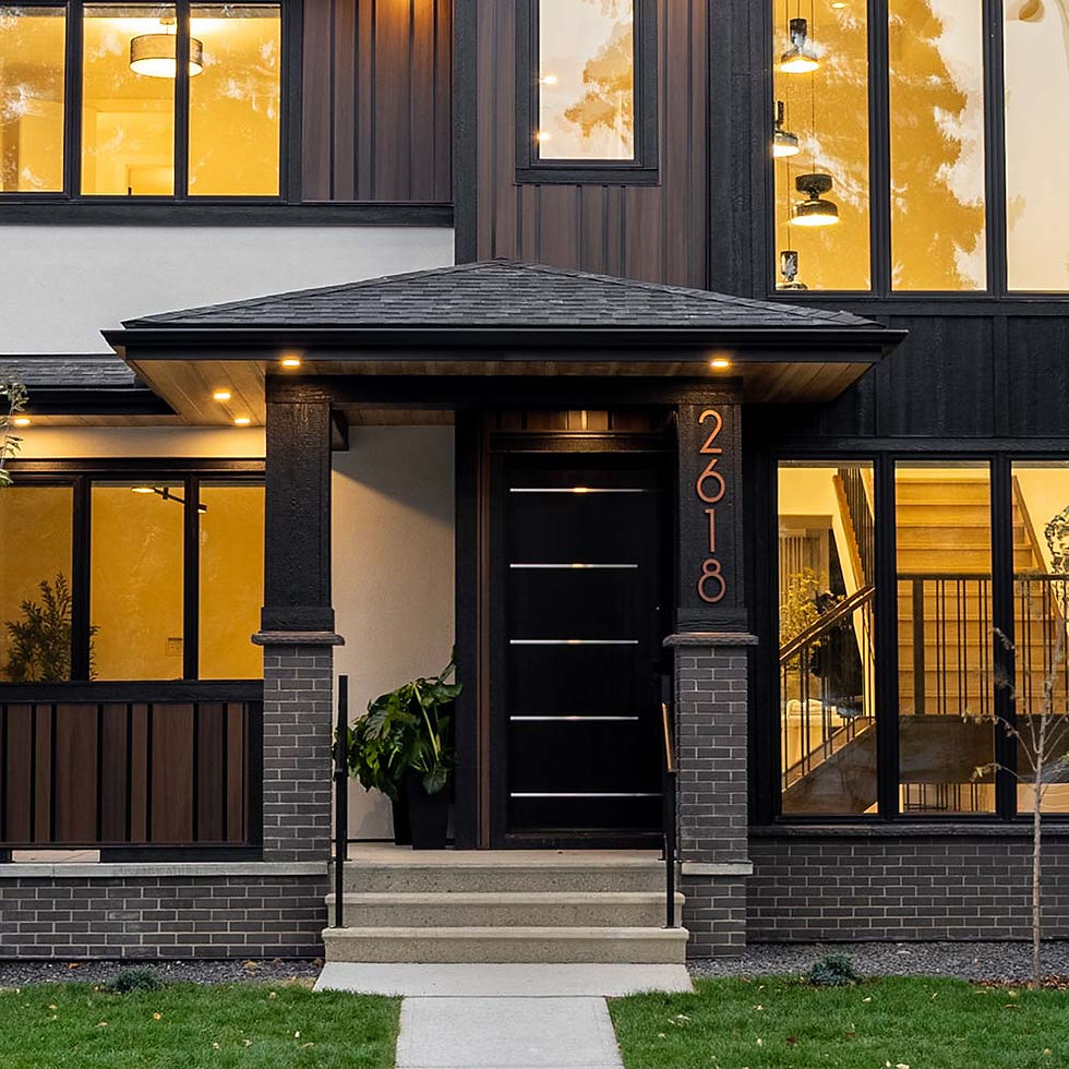 Thumbnail: COPPER MODERN METAL HOUSE NUMBERS